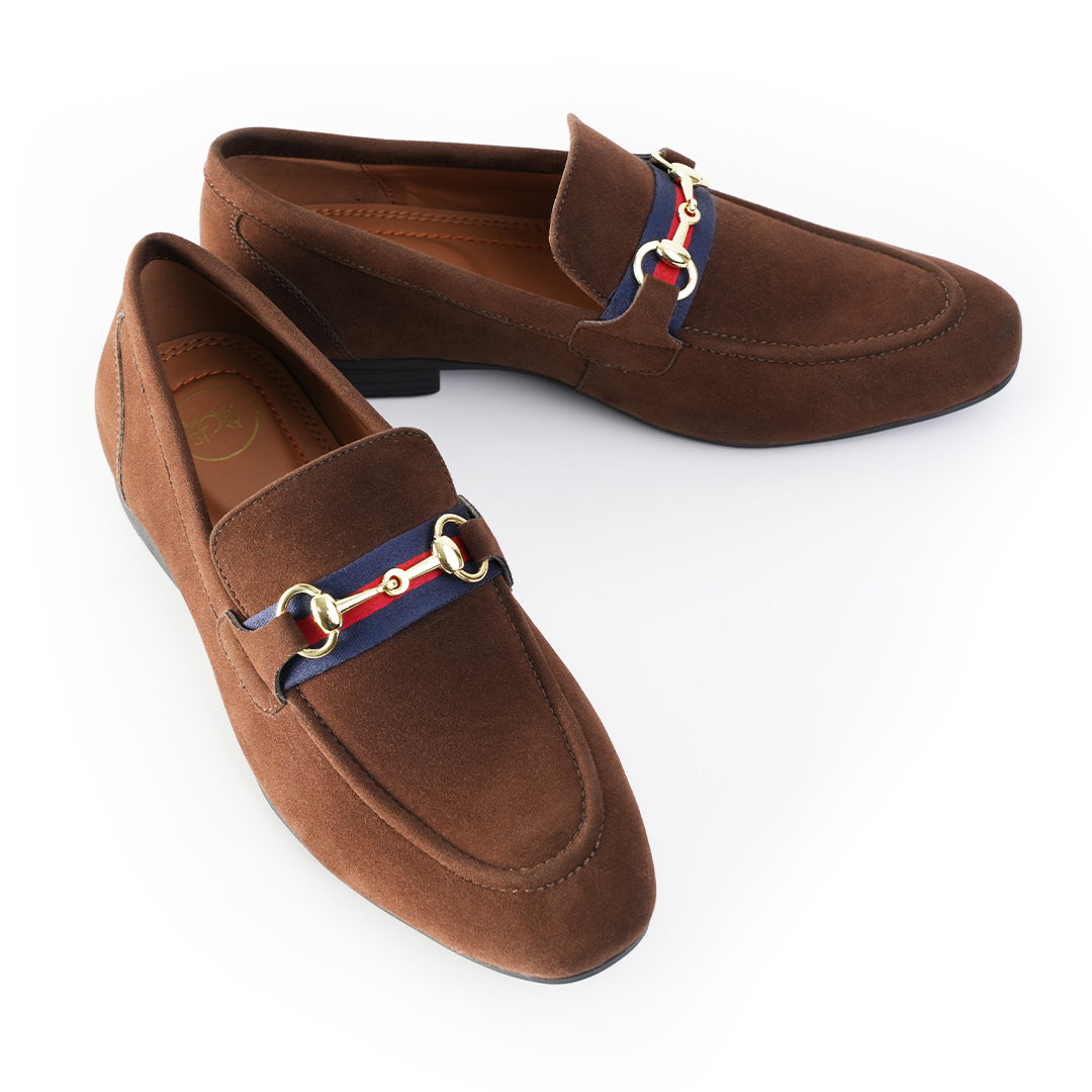 Monkstory Vintage Horsebit Loafers - Brown