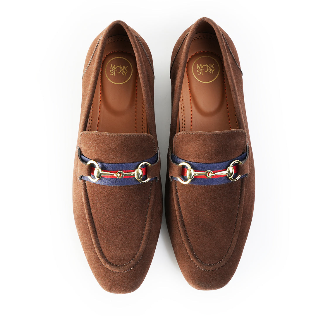 Monkstory Vintage Horsebit Loafers - Brown