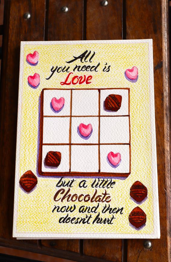 Valentine Greeting Card - All you need is love...