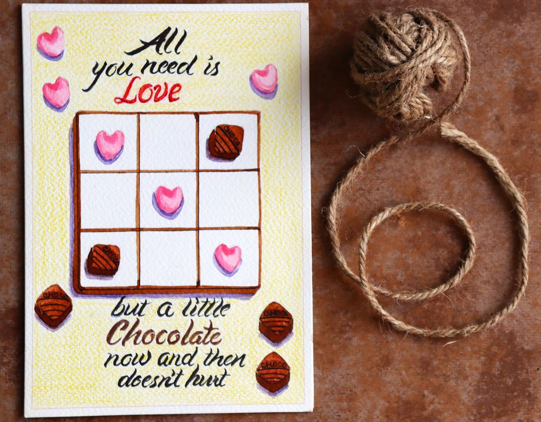 Valentine Greeting Card - All you need is love...