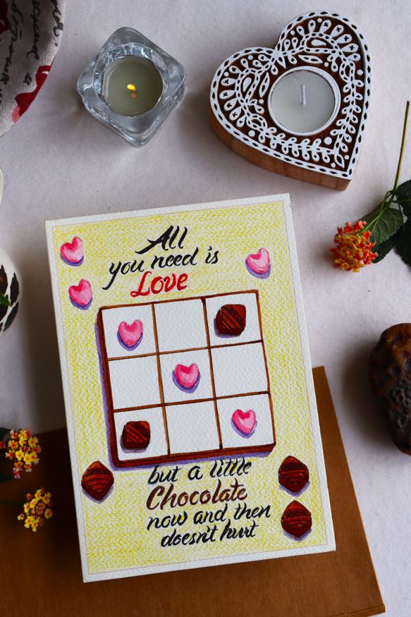 Valentine Greeting Card - All you need is love...