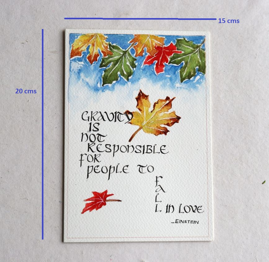 Valentine Greeting Card - Einstein&