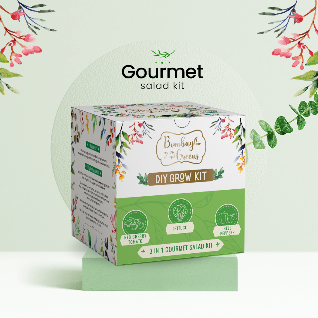 Bombay Greens Salad Kit - Bell Peppers, Lettuce, Red Cherry Tomato