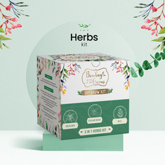 Bombay Greens Herbs Kit - Italian Basil, Dill, Oregano