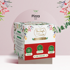 Bombay Greens Pizza Kit - Italian Basil, Oregano, Red Cherry Tomatoes