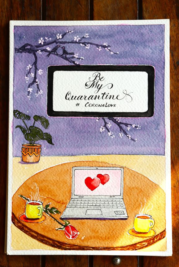Valentine Greeting Card – Be My Quarantine!