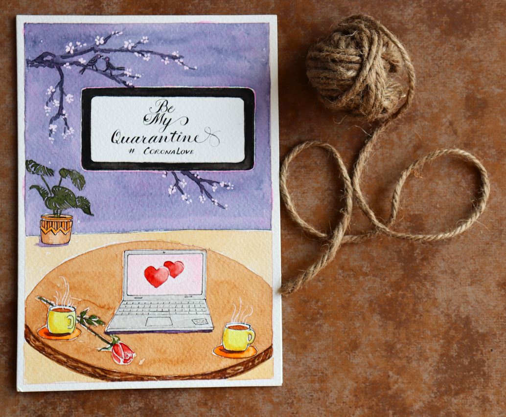 Valentine Greeting Card – Be My Quarantine!