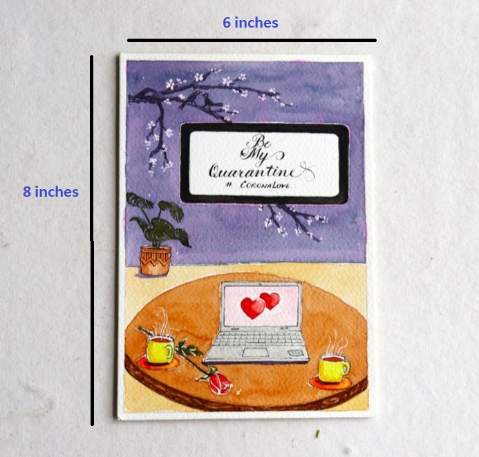 Valentine Greeting Card – Be My Quarantine!