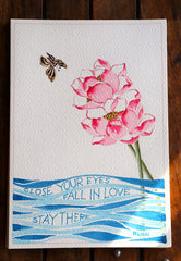 Valentine Greeting Card : Rumi-ishq