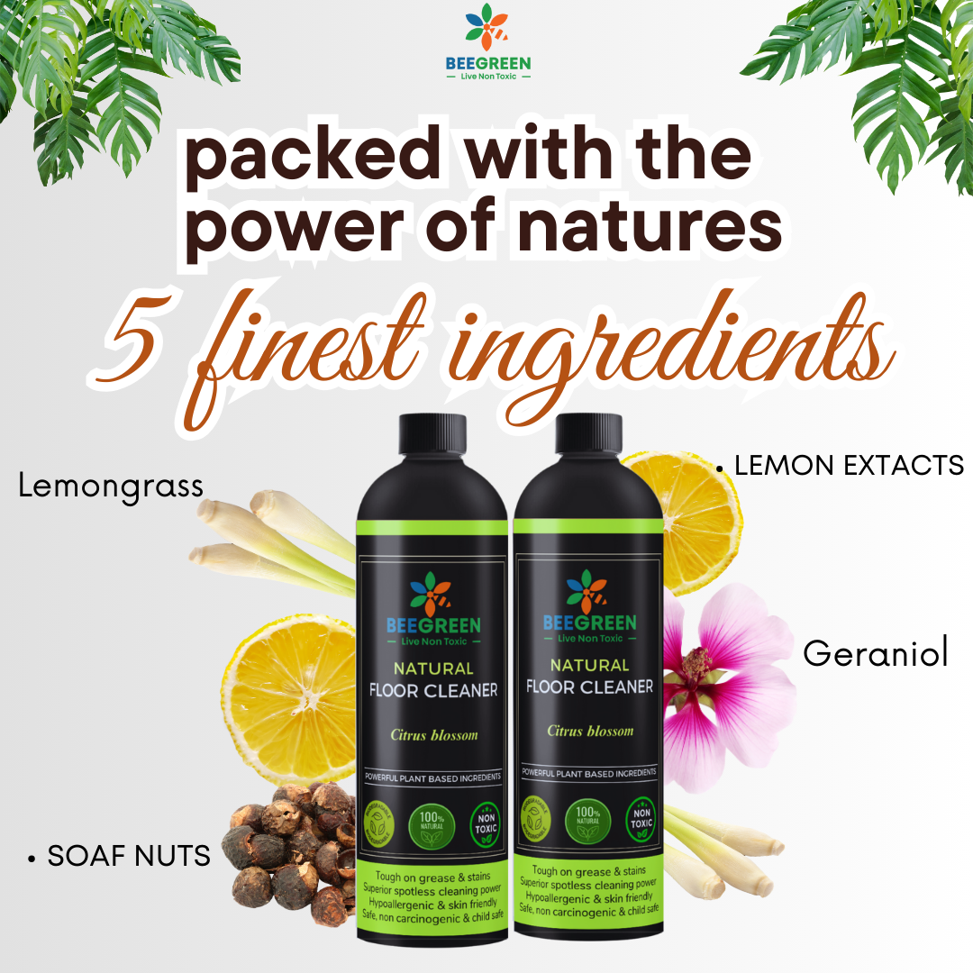 BeeGreen Natural Floor Cleaner Citrus Blossom - 500ml