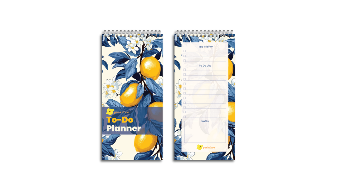 Peekaboo Lemons To-Do Planner
