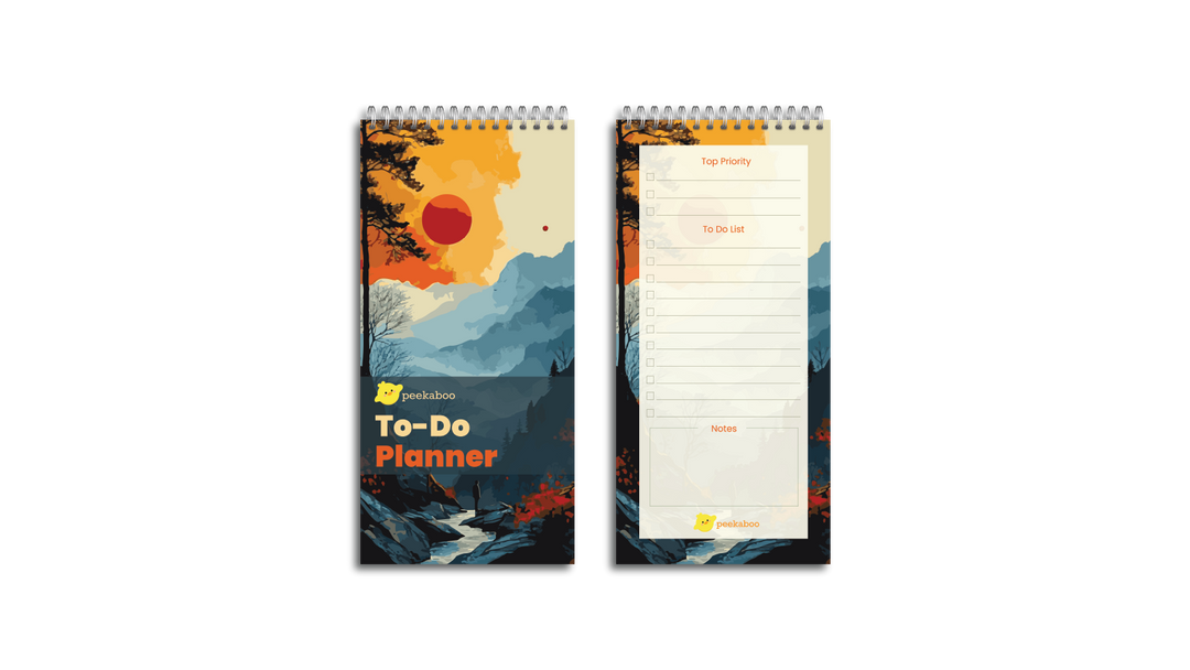 Peekaboo Sunset To-Do Planner