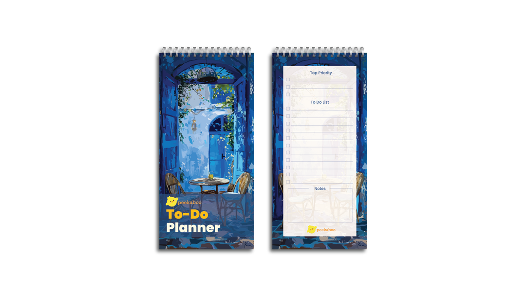 Peekaboo Cafe To-Do Planner