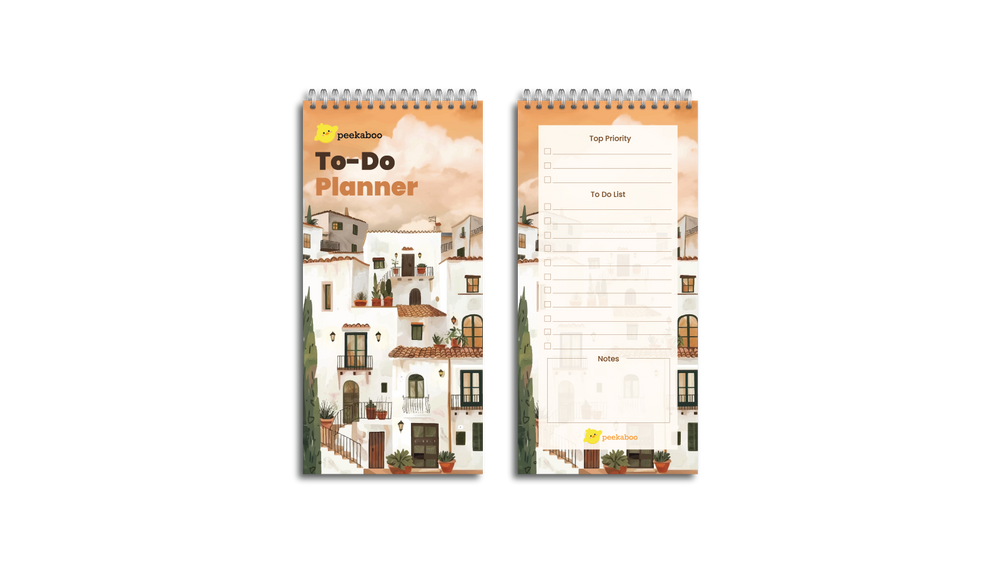 Peekaboo Buildings To-Do Planner
