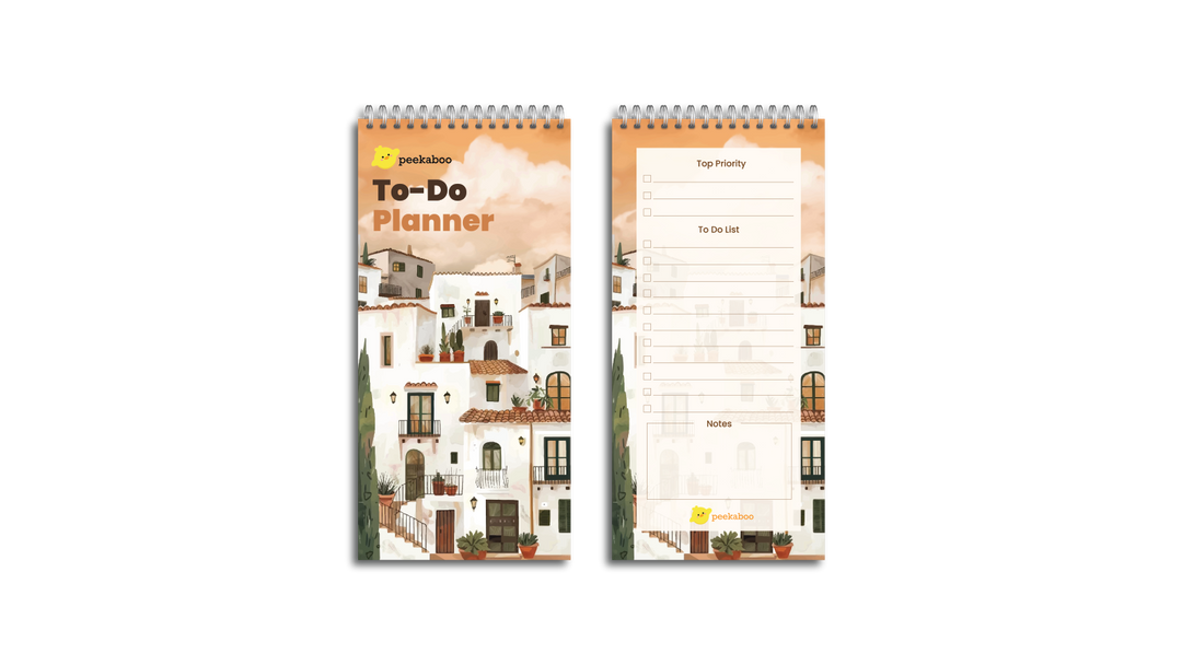 Peekaboo Buildings To-Do Planner