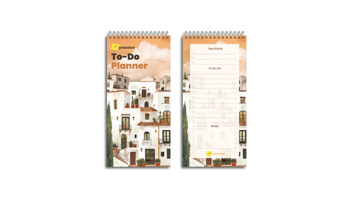 Peekaboo Buildings To-Do Planner