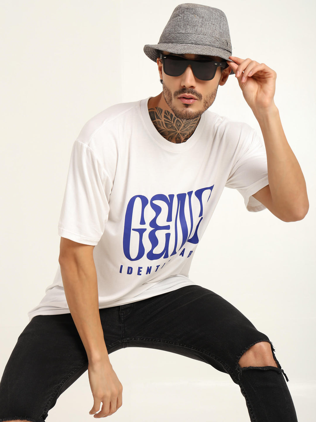 Men Oversized Bamboo T-Shirt – Soft, Breathable & Sustainable Fit