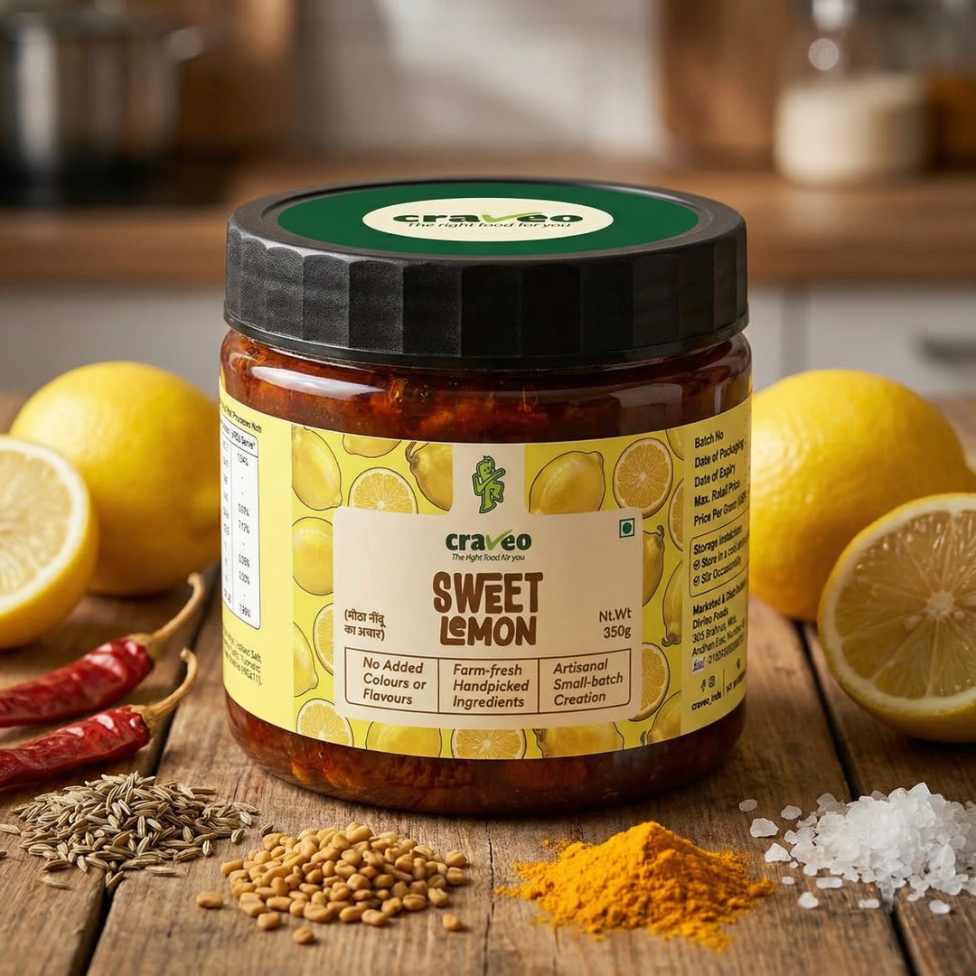 Craveo Sweet Lemon Pickle