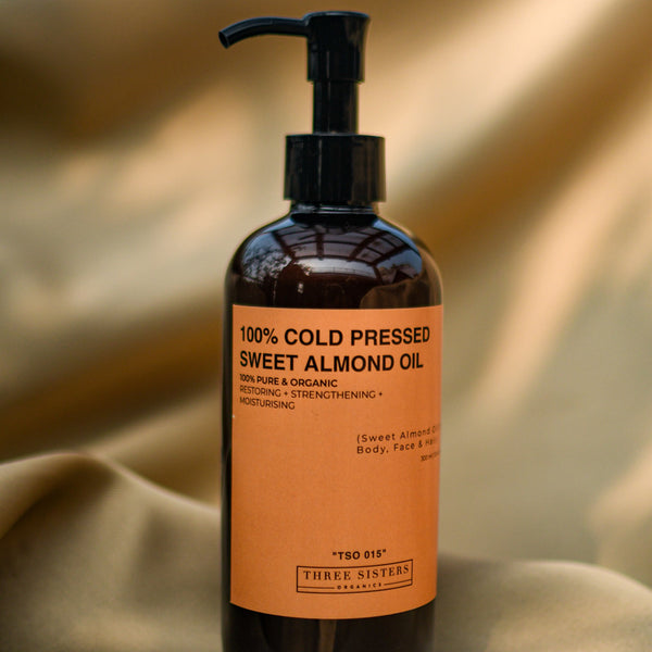 100% Cold Pressed Sweet Almond Oil - 300 ml