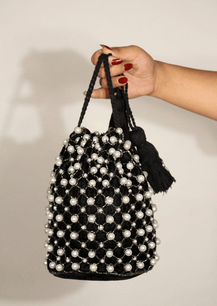 symmetra beaded bag - Suspire