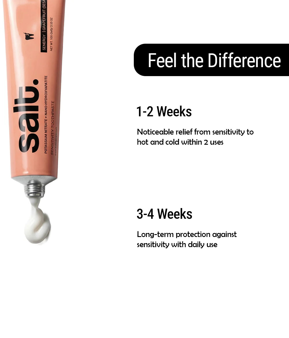Salt Senergy Sensitivity Toothpaste