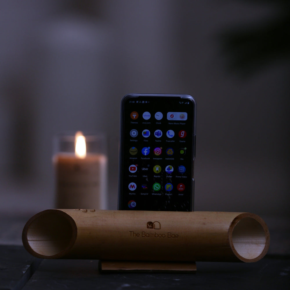 The Bamboo Bae Bamboo Amplifier | Amplifies Phone Speaker