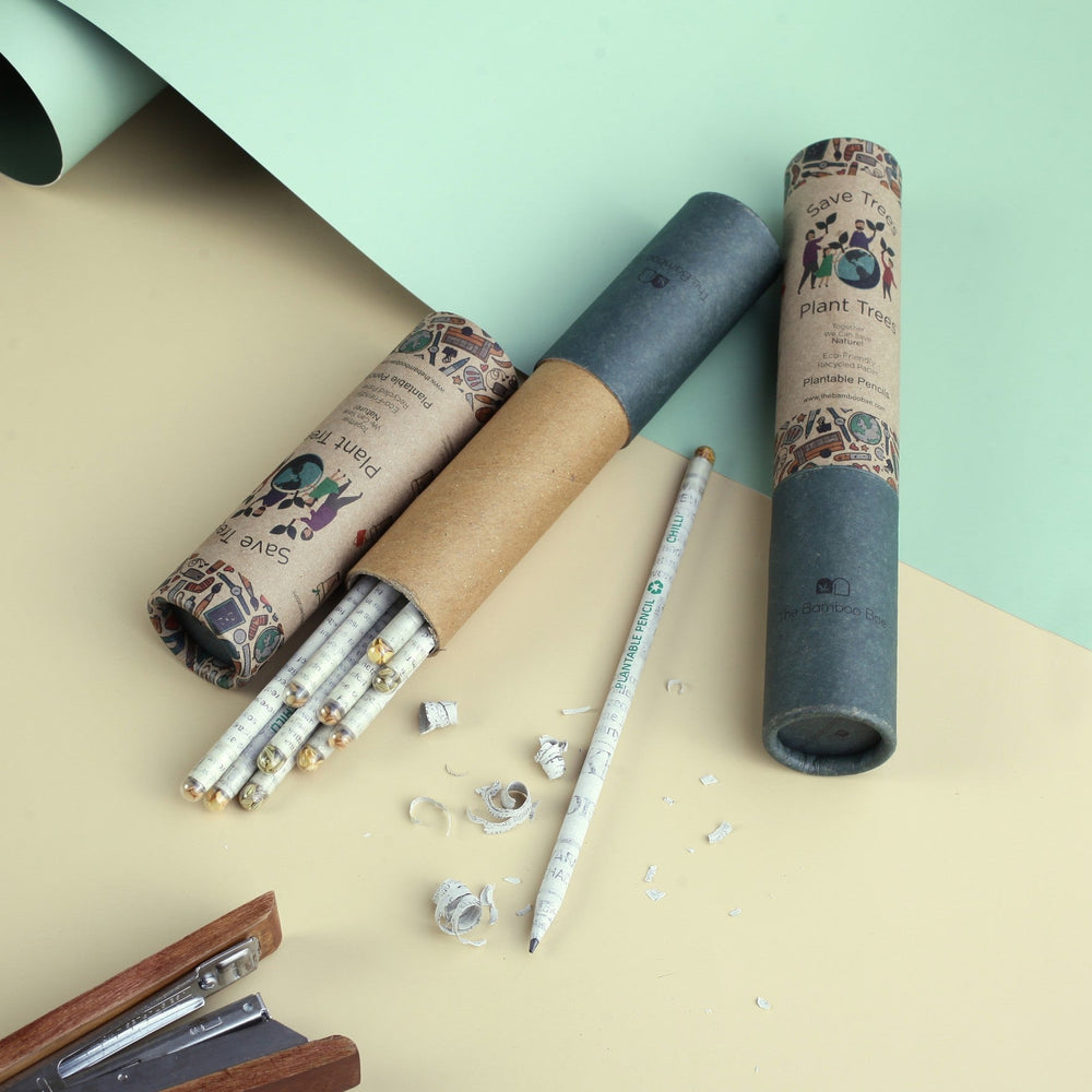 Eco Friendly Stationery Gift Kit | Set of Pens Pencils Notebooks