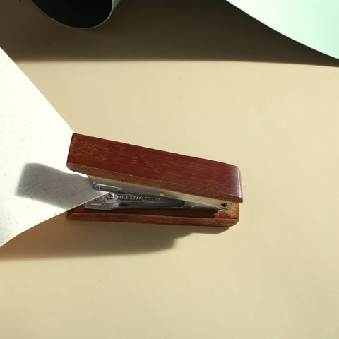Bamboo Stapler | Sustainable Desk Accessory | Bamboo Stationery Gift