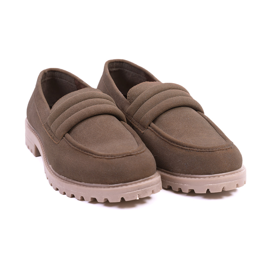 Monkstory Cosmopolitan Cloud Strap Loafers  - Brown
