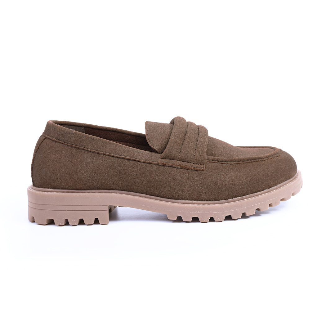 Monkstory Cosmopolitan Cloud Strap Loafers  - Brown