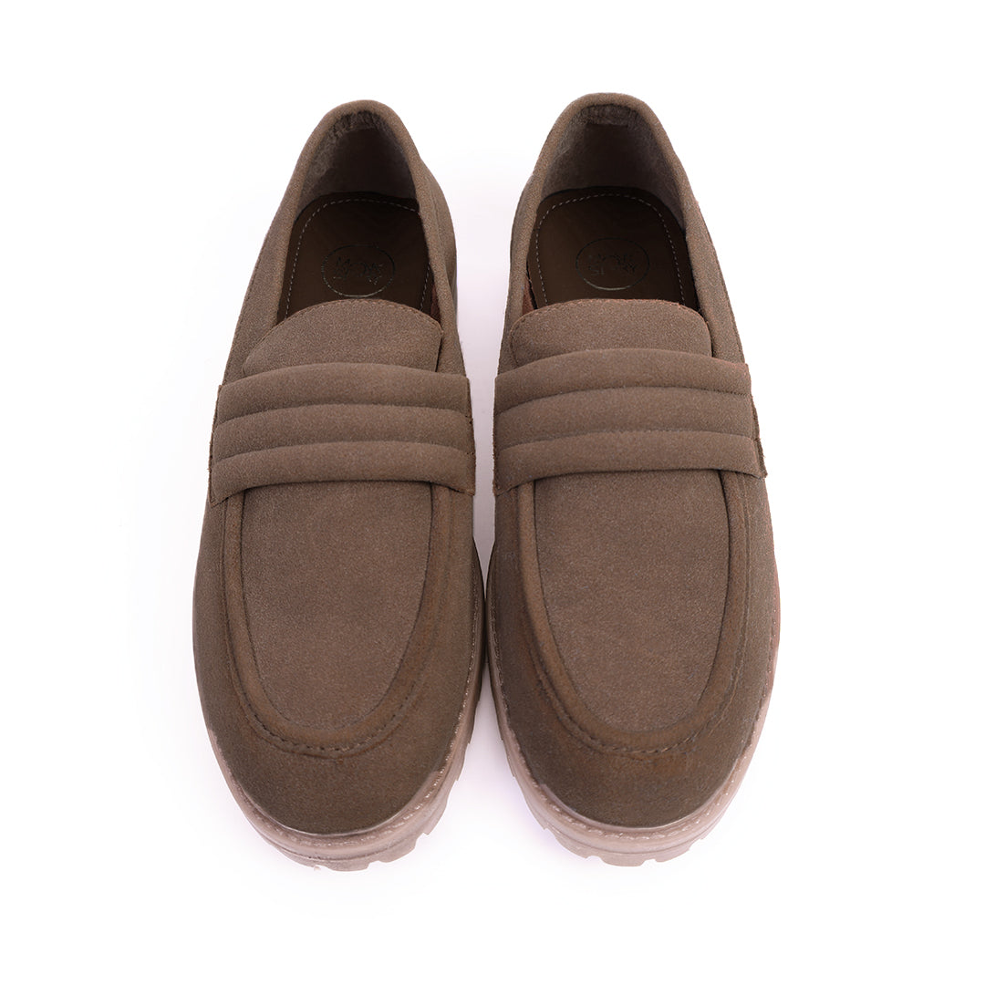 Monkstory Cosmopolitan Cloud Strap Loafers  - Brown