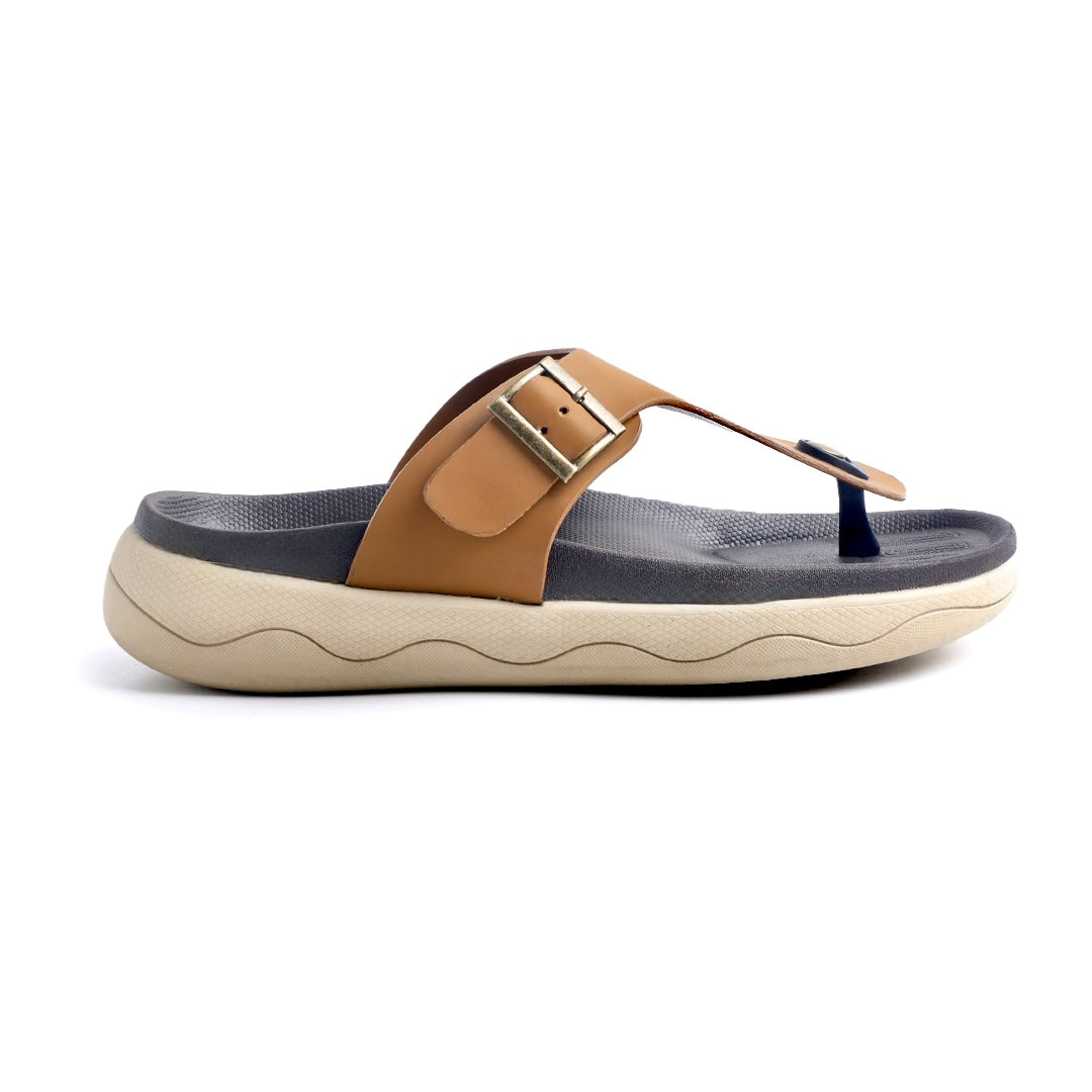 Monkstory Escape Buckle Thong Sandals – Desert Tan