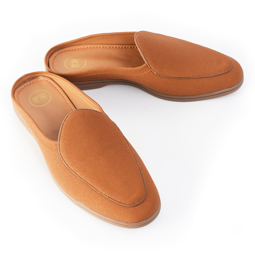 Monkstory Yacht Club Mules - Tan