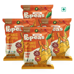 Nourish Organics Chickpea Puffs | TANGY TACO (Pack x4)