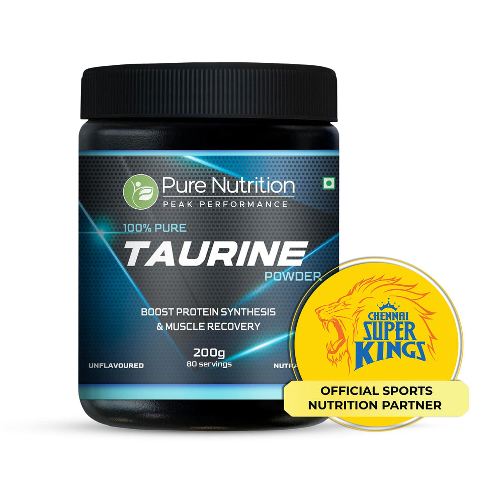 L-Taurine Powder - 200g | Amino Acid Supplement for Muscle Support and Hydration