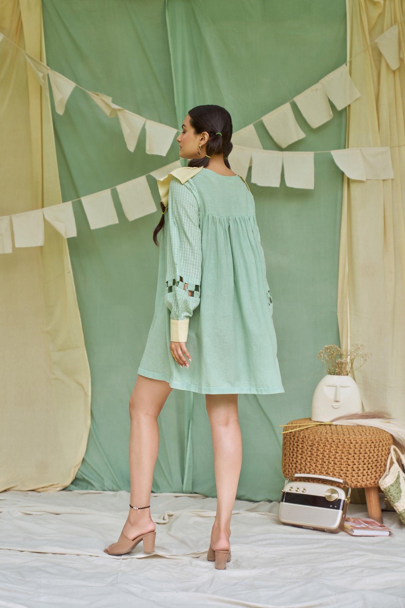 Pesto Mint Detachable Dress