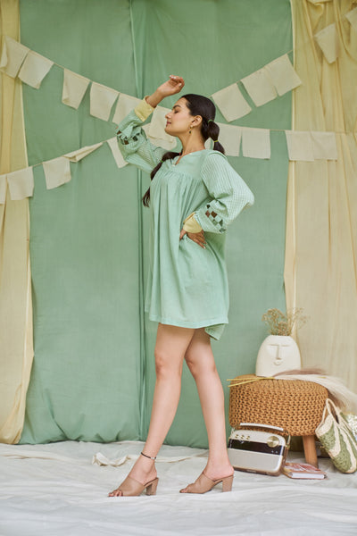 Pesto Mint Detachable Dress