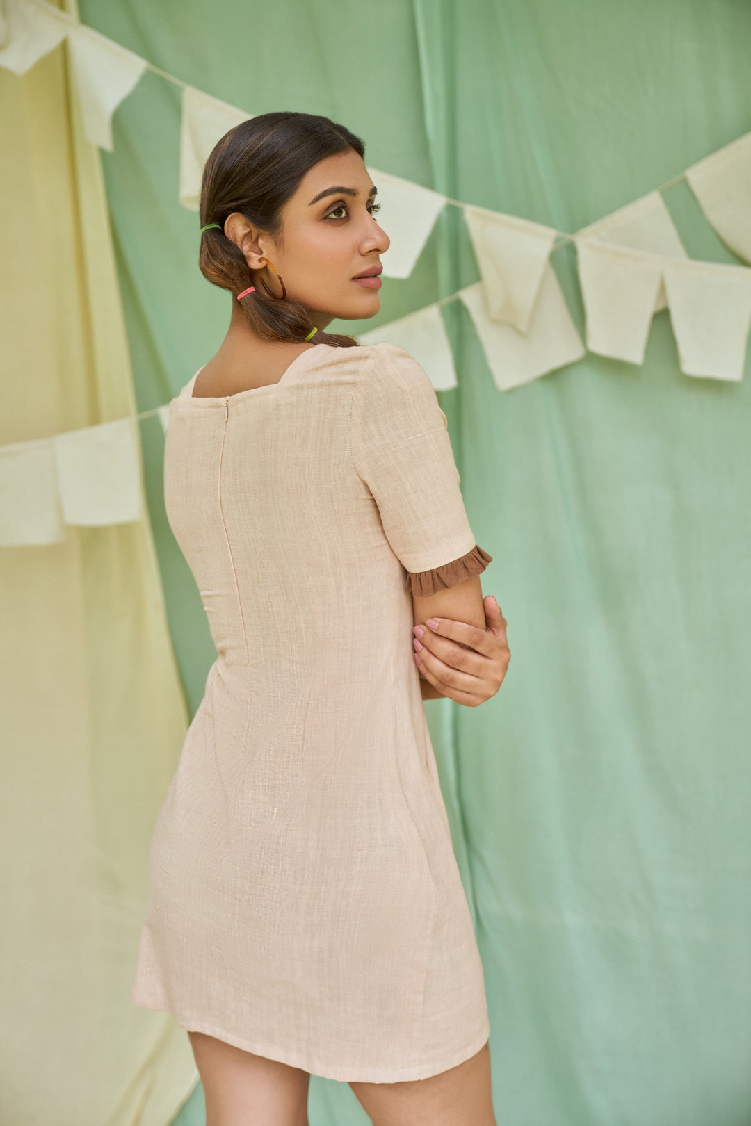 Thistle Sepia Detachable Dress