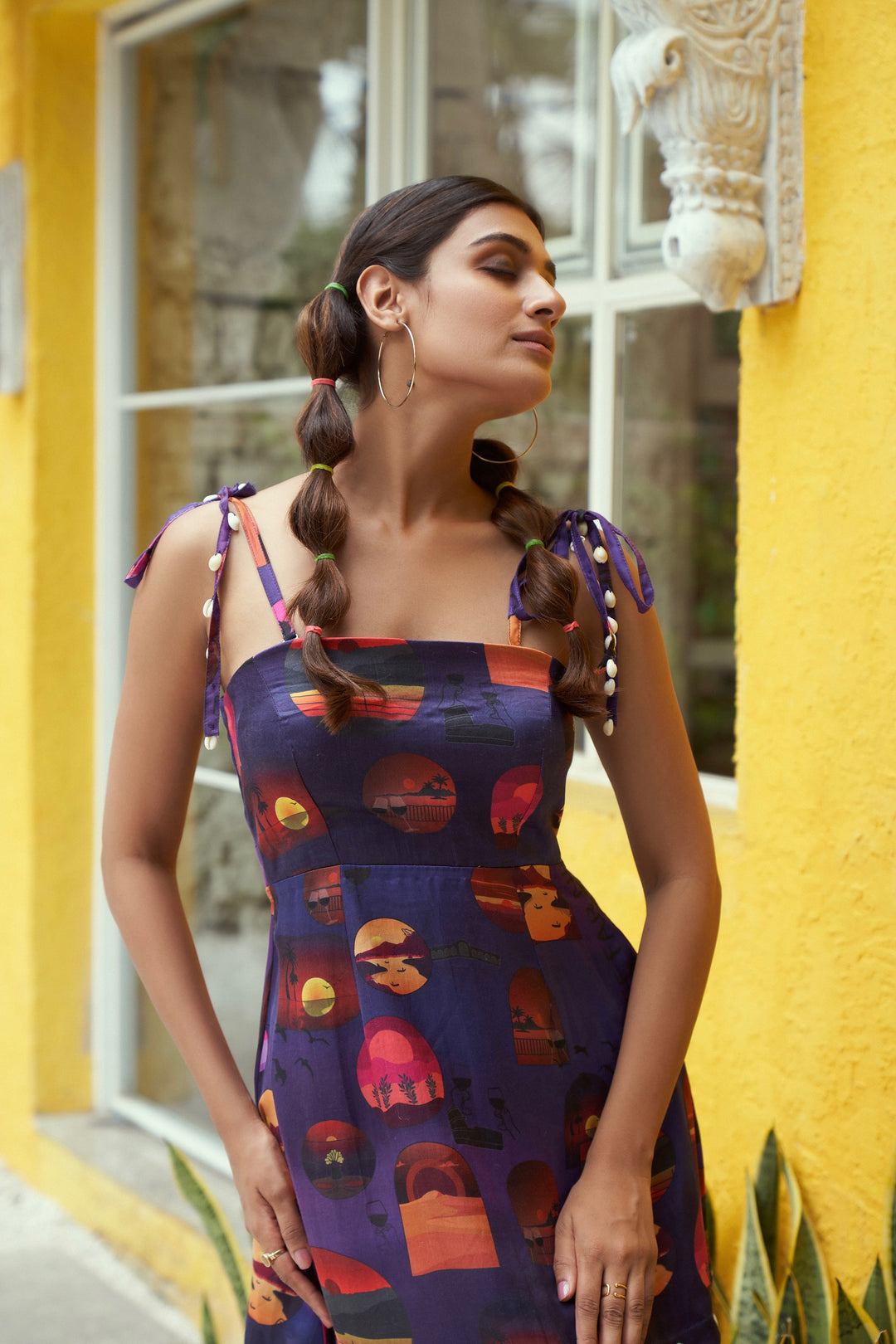 By The Ocean Printed Dress