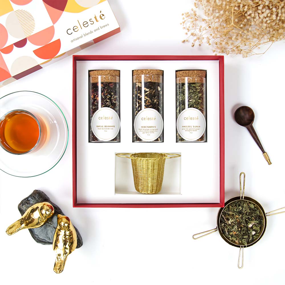 Celesté Tea Gift Box | Love