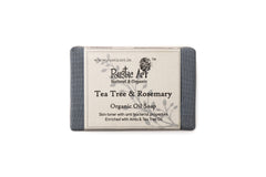 Rustic Art Tea Tree Rosemary Soap (100gm) pack of 2