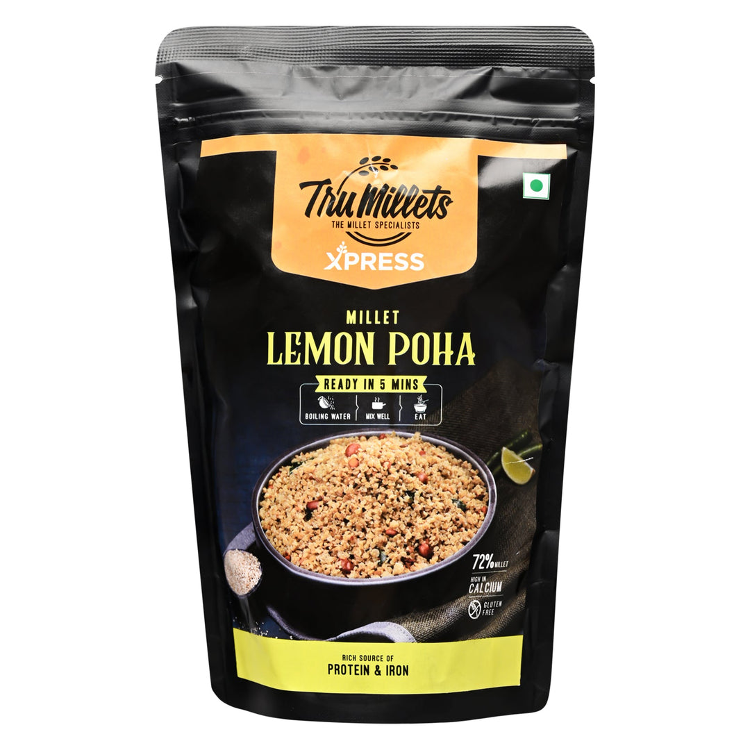 Trumillets MILLET LEMON POHA,180 gm