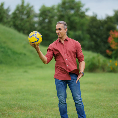 Islands Of Loom Terracotta Organic Cotton Men's Shirt