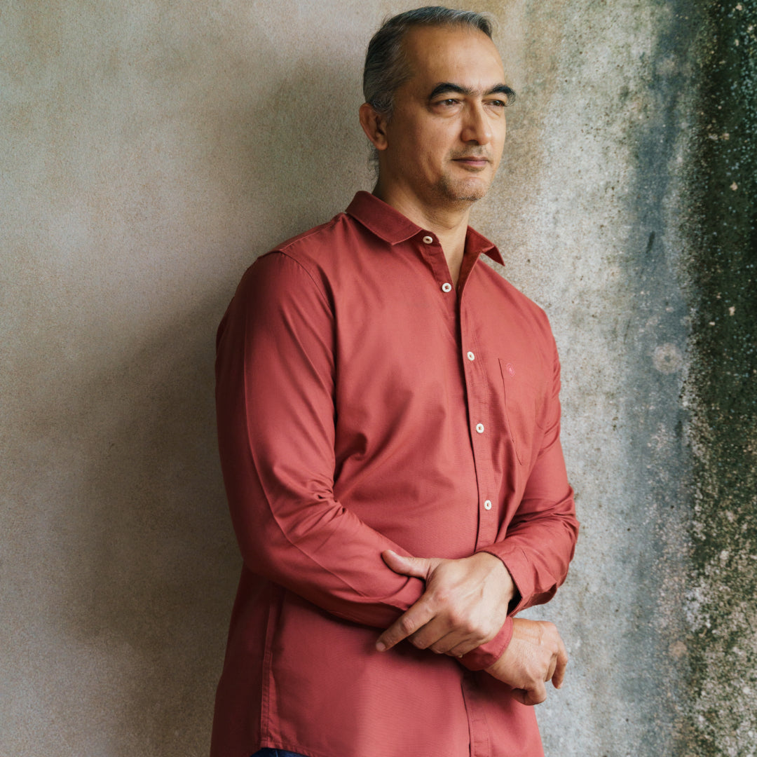 Islands Of Loom Terracotta Organic Cotton Men&