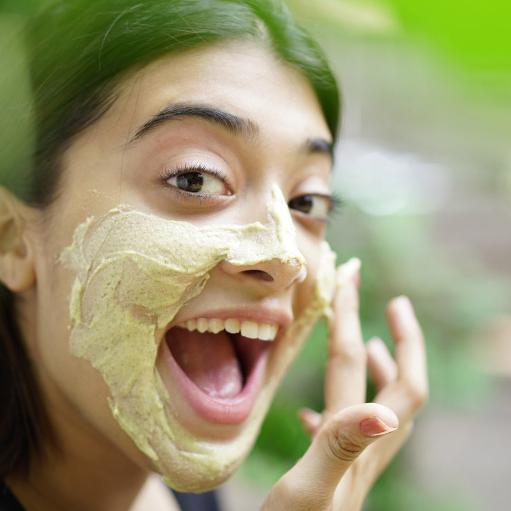 Bare Necessities Natural Vitamin C Body Scrub with Green Gram Flour - 85g