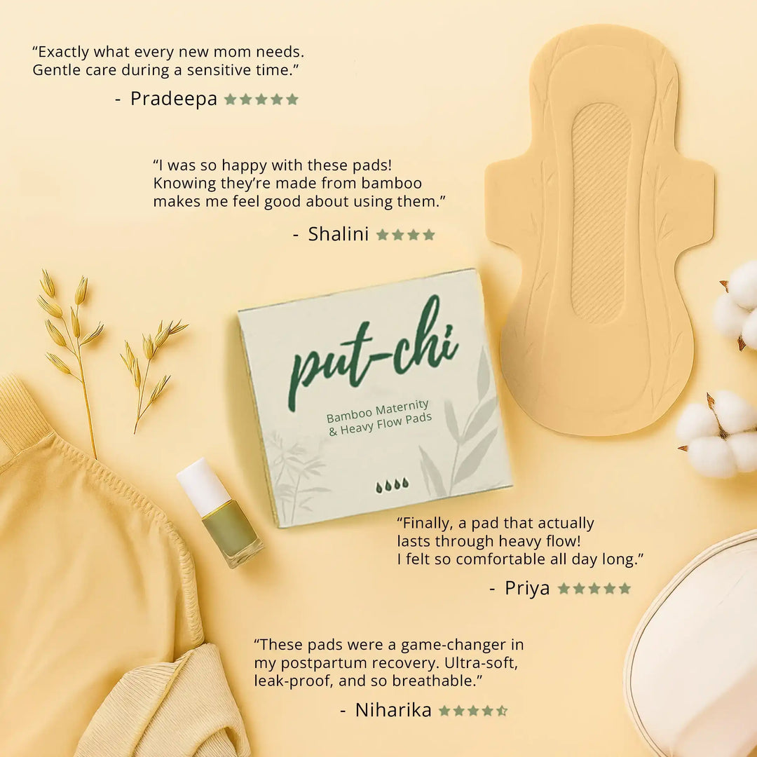 Bamboo Maternity & Heavy Flow Pads