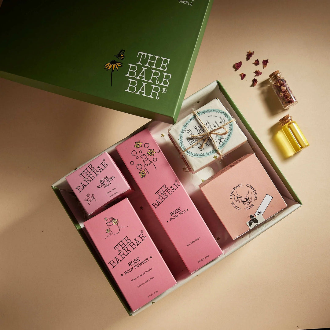 The Bare Bar Air Kiss Bath & Body Gift Hamper - Suspire