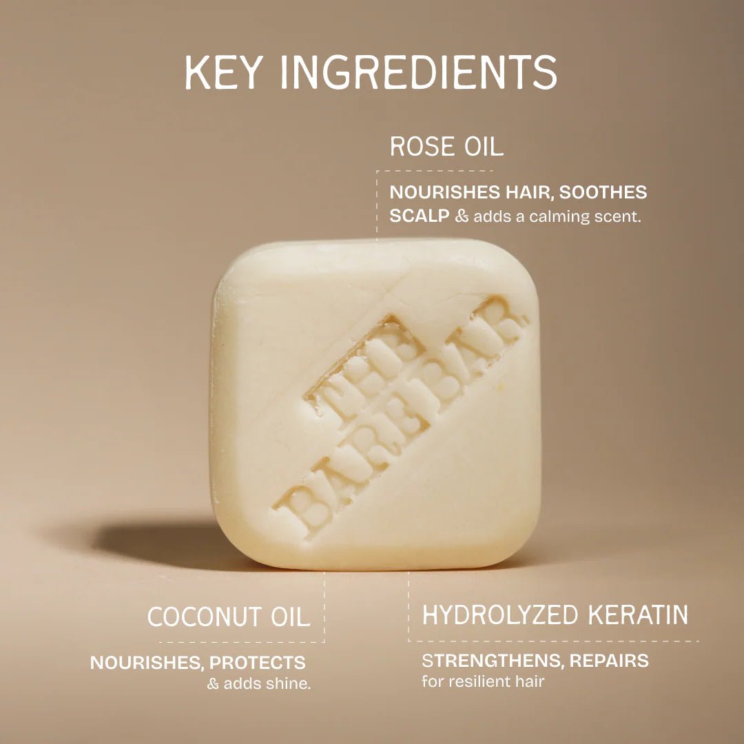 The Bare Bar Calm & Cleanse Shampoo Bar - Suspire