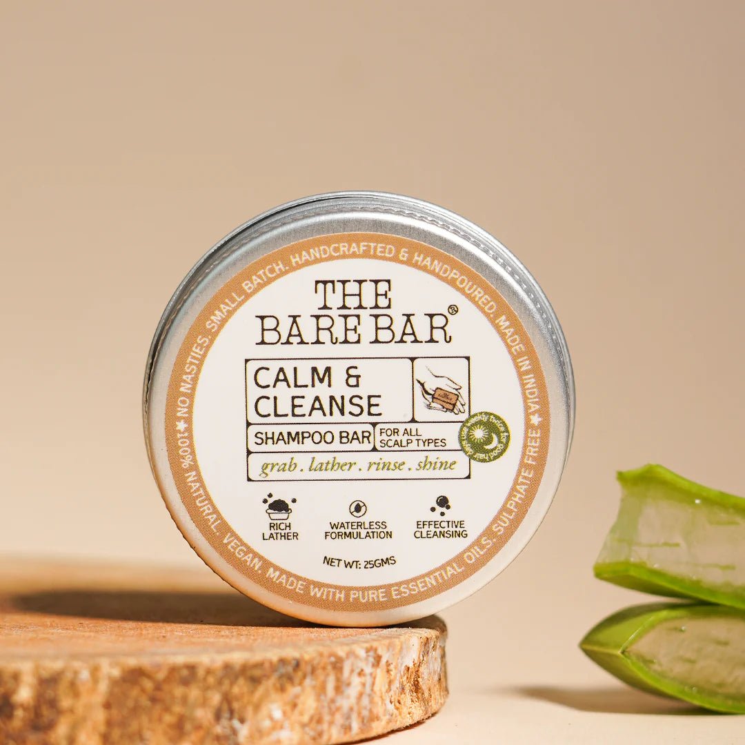 The Bare Bar Calm & Cleanse Shampoo Bar - Suspire