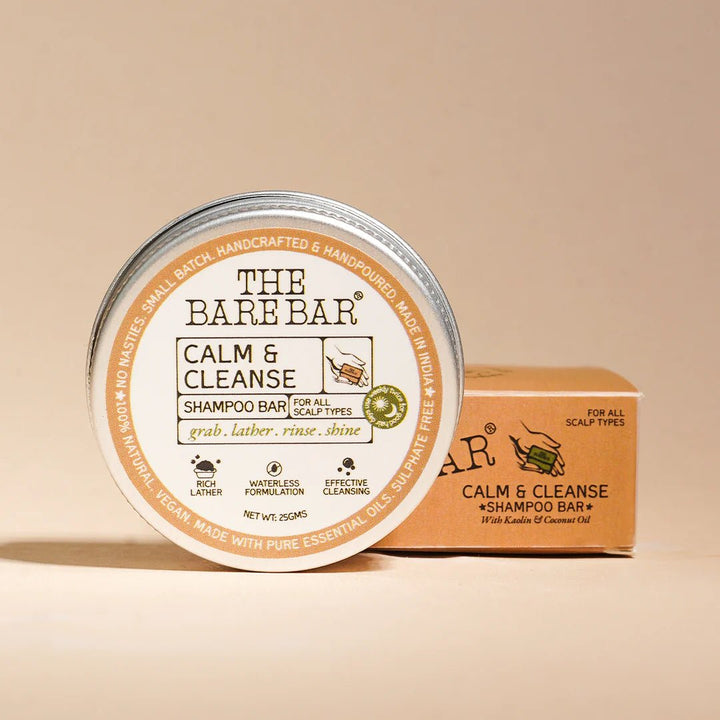 The Bare Bar Calm & Cleanse Shampoo Bar - Suspire
